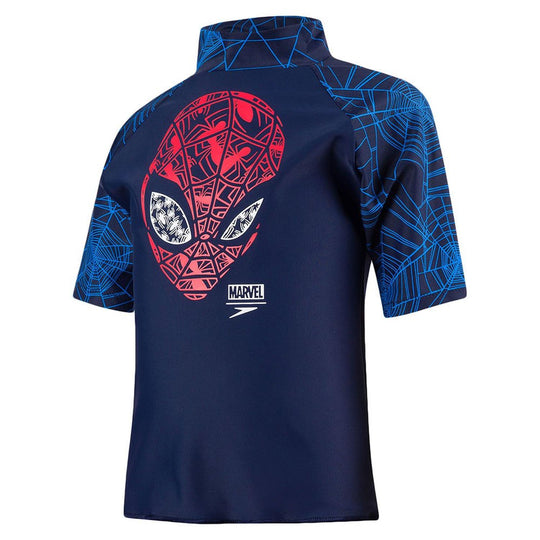 Rashguard Speedo Manga Corta Spiderman para Niños