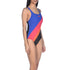 Traje de baño Diagonal Stripe Swim Pro